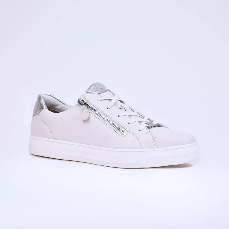 HASSIA BILBAO Tennarit Milk/Silver Nahka - Naisten tennarit ja lenkkarit - 3-301230-0676 - 1