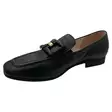 GABOR Loaferit Musta Nahka - Naisten nauhattomat kävelykengät - 22.421.27 - 2