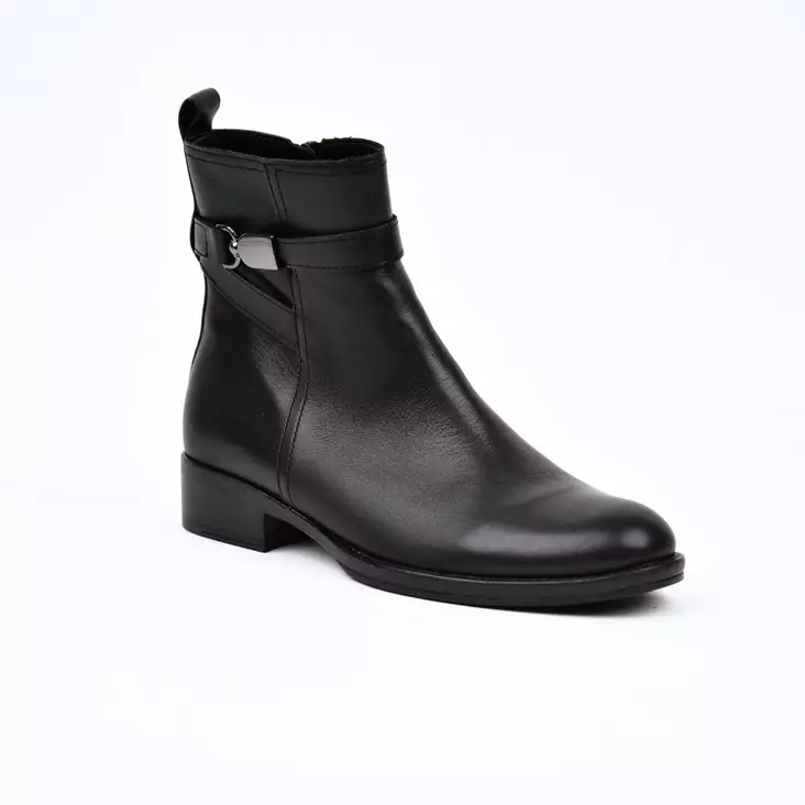 GABOR Nilkkurit Musta Nahka - Naisten nilkkurit - 31.601.27 - 1