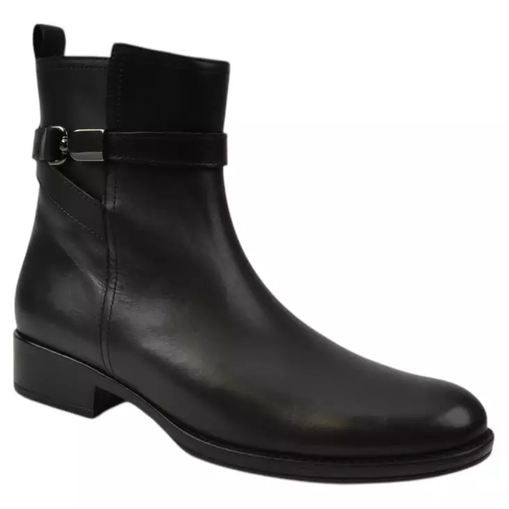 GABOR Nilkkurit Musta Nahka - Naisten nilkkurit - 31.601.27 - 1