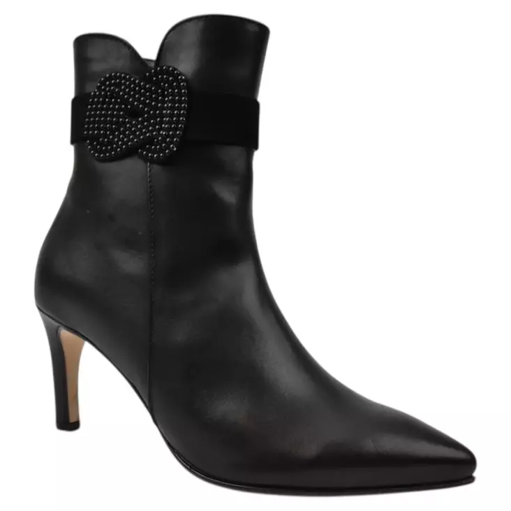 GABOR Nilkkurit Musta Nahka - Naisten nilkkurit - 35.882.27 - 1