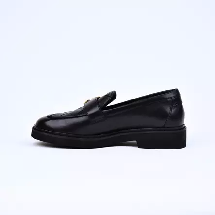 CLARKS Splend Penny Loaferit Musta Nahka - Naisten nauhattomat kävelykengät - 26176778 - 2