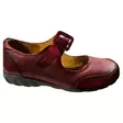 G-COMFORT Kävelykengät Burgundy Nahka - Naisten nauhattomat kävelykengät - P-9818 - 4