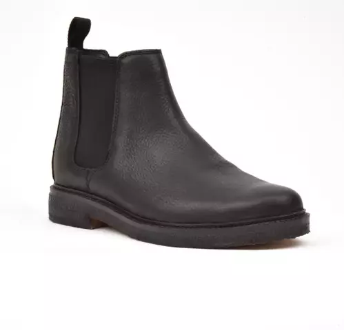 CLARKS Clarkdale Easy Chelsea Wide - Nilkkurit Musta Nahka - Miesten nilkkurit - 261-79688 - 1