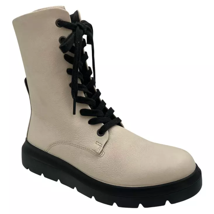 ECCO Nilkkurit Valkoinen Nahka - Naisten nilkkurit - 216213-01378 - 1