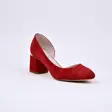 MARKO Juhla-avokkaat Punainen Nahka - Naisten juhlakengät - 141429 - 1