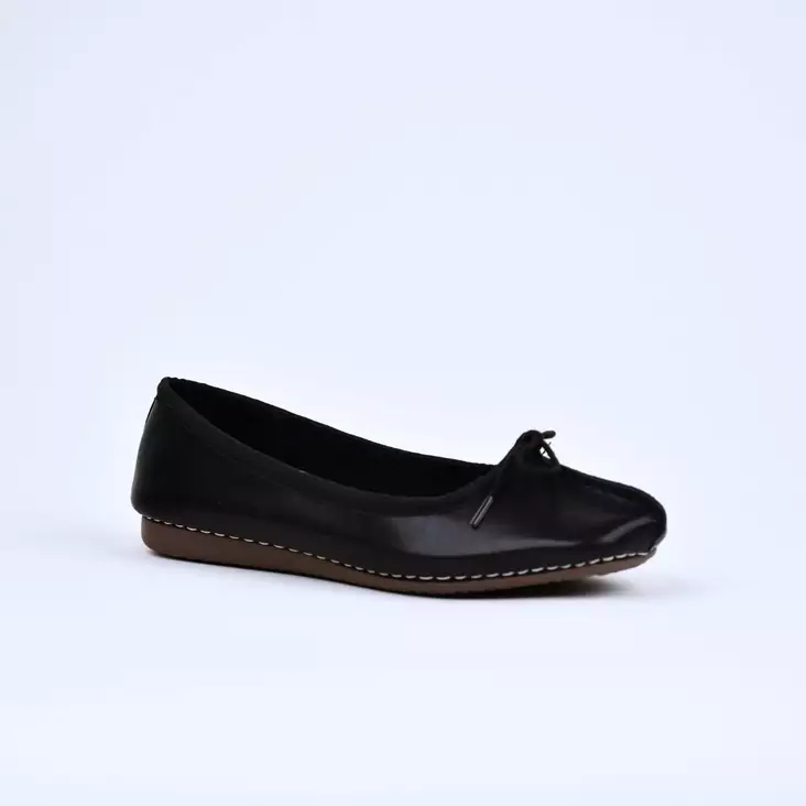 CLARKS Freckle Ice Ballerinat Musta Nahka - Ballerinat - 20352929 - 1