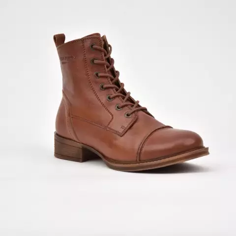 TEN POINTS Pandora 60004 Nilkkurit Cognac Nahka - Naisten maiharit - 60004-319 - 1