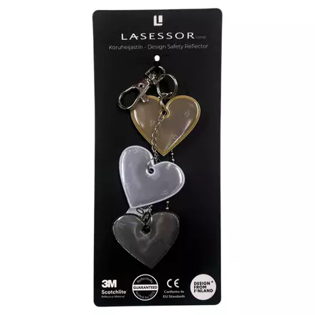 LASESSOR Heijastin 3-Hearts 833 Kulta - Muut asusteet - 833-Kulta - 1
