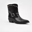 CARMENS KELLY STUD Bootsit Musta Nahka - Naisten bootsit - 52256-Musta - 1