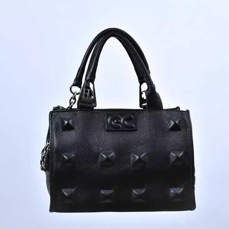 ELISA CAVALETTI Käsilaukku Musta Nahka - Laukut - ELW230686500-Musta - 1