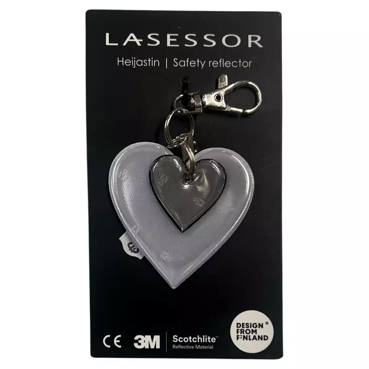 LASESSOR Heijastin Hearts 200 Musta - Muut asusteet - 200-Musta - 1
