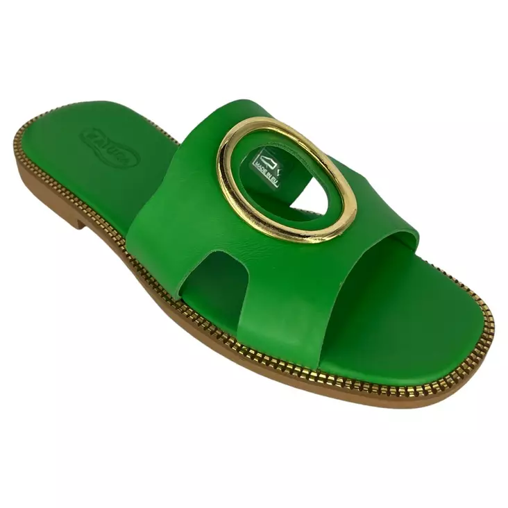 NATURA TALIA-06 Pistokkaat Vihreä Nahka - Naisten pistokkaat - Talia - 1