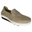 G-COMFORT Loaferit Beige Alcantara - Naisten nauhattomat kävelykengät - 28252-B - 1