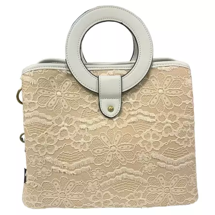 LAURA VITA Alisa 02 Käsilaukku Vaalea - Laukut - HM2022-2B-BLANC - 2