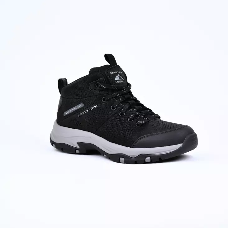 SKECHERS Trego Water Repellent Tennarit Musta Synteettinen - Naisten nilkkurit - 180001-BKCC - 1