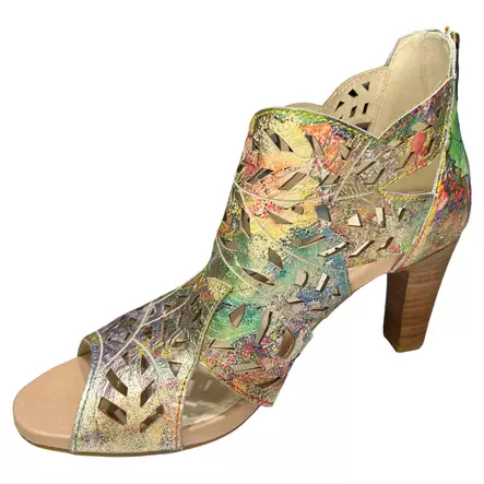 LAURA VITA ALBANE 048 Juhlakengät Oranssi Nahka - Naisten juhlakengät - SL316D-4S-ORANGE - 2