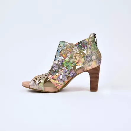 LAURA VITA ALBANE 048 Juhlakengät Oranssi Nahka - Naisten juhlakengät - SL316D-4S-ORANGE - 2