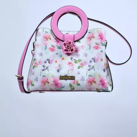 LAURA VITA Alisa 0224 Käsilaukku Roosa - Laukut - HM2022-2A-ROSE - 1