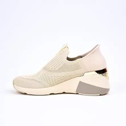SKECHERS Slip-ins: Mark Nason-A Wedge-Crecent-Natural - Naisten tennarit ja lenkkarit - 177667-TPE - 2