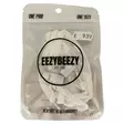EEZY BEEZY Venyvät Kengännauhat White/White - Muut kenkätarvikkeet - 001-WHITE - 3