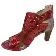 LAURA VITA Albane 048 Juhlakengät Punainen Nahka - Naisten juhlakengät - SL316D-4W-CERISE - 2