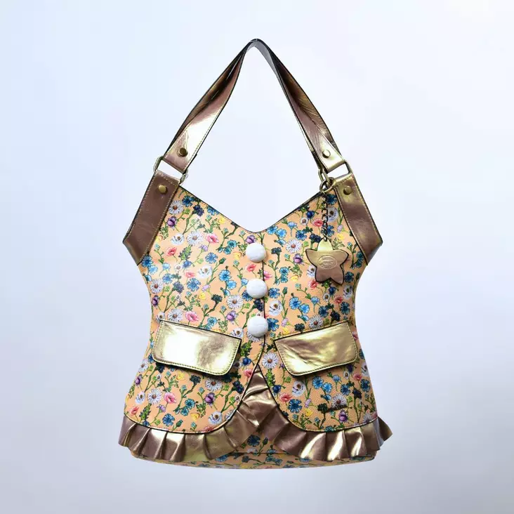 LAURA VITA Ajupe 01 Käsilaukku Keltainen - Laukut - YH230721-1-JAUNE - 1