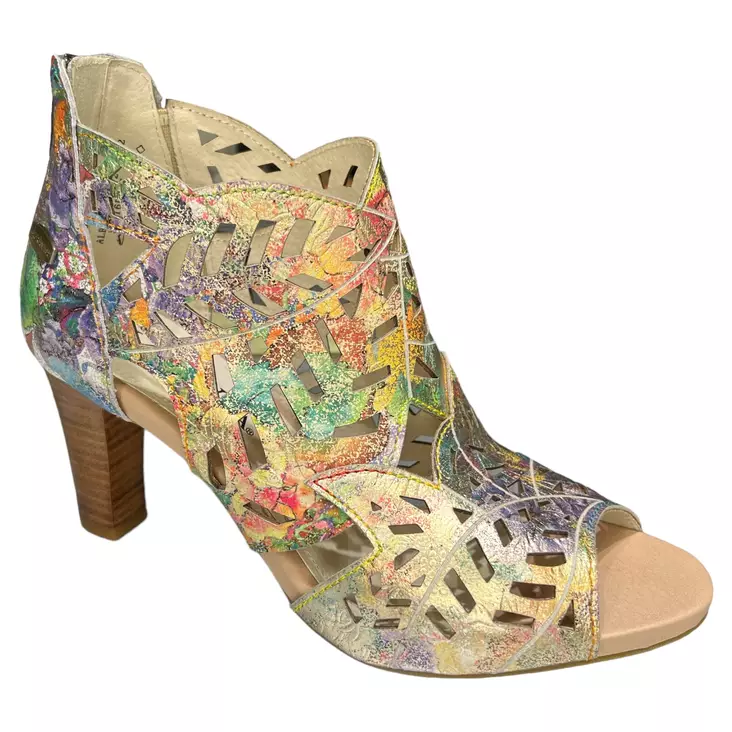 LAURA VITA ALBANE 048 Juhlakengät Oranssi Nahka - Naisten juhlakengät - SL316D-4S-ORANGE - 1