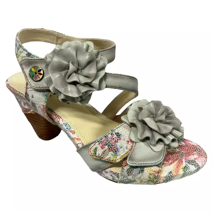 LAURA VITA Dacxo 25 Sandaletti Beige Nahka - Naisten juhlasandaalit - SL235-25-BEIGE - 1