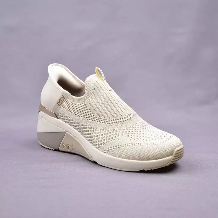 SKECHERS Slip-ins: Mark Nason-A Wedge-Crecent-Natural - Naisten tennarit ja lenkkarit - 177667-TPE - 1