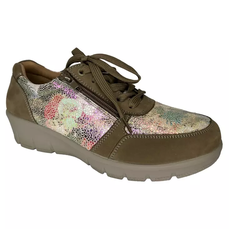 G-COMFORT Kävelykengät Taupe Fantasy - Naisten nauhalliset kävelykengät - 798-1TF - 1