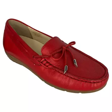 ARA Alabama Loaferit Punainen Nahka - Naisten nauhattomat kävelykengät - 12-19212-05G - 1