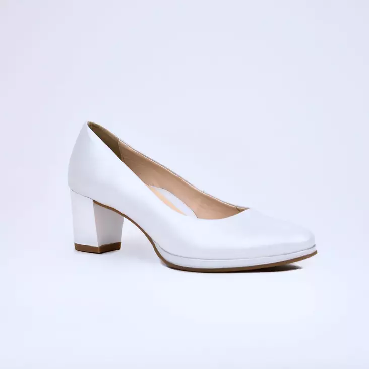 ARA Orly Juhla-avokkaat Valkoinen Nahka - Naisten juhlakengät - 12-13444-14G - 1