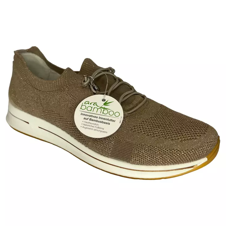 ARA Osaka Kävelykengät Sand Tekstiili - Naisten nauhalliset kävelykengät - 12-24810-08H - 1