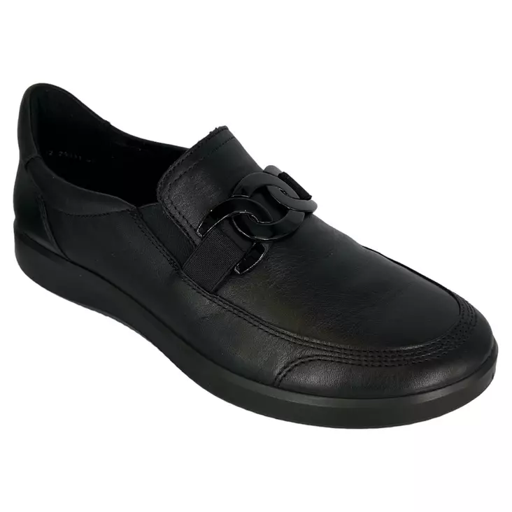 ARA Roma Loaferit Musta Nahka - Naisten nauhattomat kävelykengät - 12-23911-01H - 1