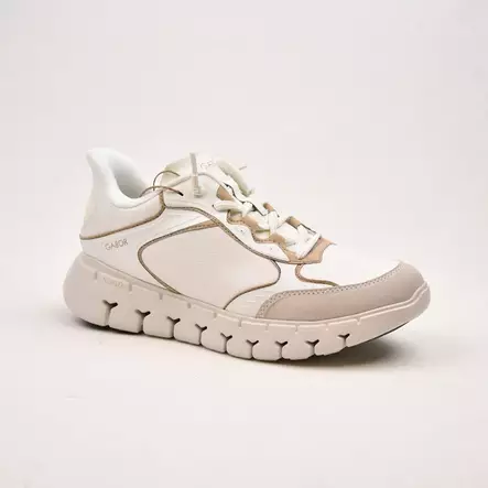 GABOR Kävelykengät White-Beige Nahka - Naisten tennarit ja lenkkarit - 6003.03.006-I - 1