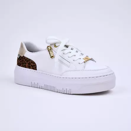 RIEKER Sneakerit Valkoinen - Naisten nauhalliset kävelykengät - M1900-80-I - 1