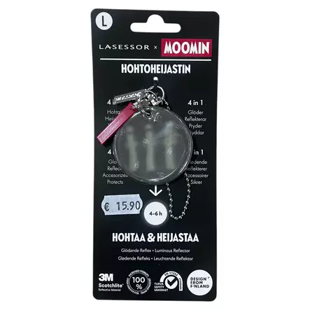 LASESSOR Muumi Hohtoheijastin 2 Hattivatit Musta - Muut asusteet - 2-Muumi - 1