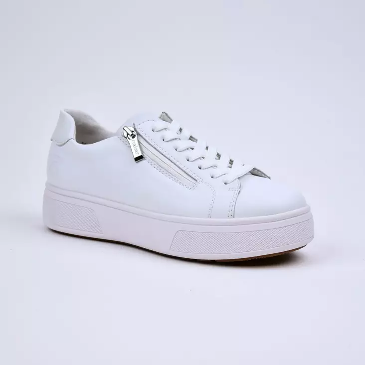 RIEKER Kävelykengät Valkoinen - Naisten tennarit ja lenkkarit - M7701-80-I - 1