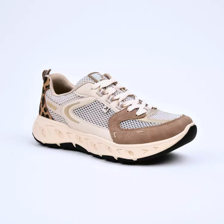 RIEKER Kävelykengät Beige - Naisten tennarit ja lenkkarit - M6501-60-I - 1
