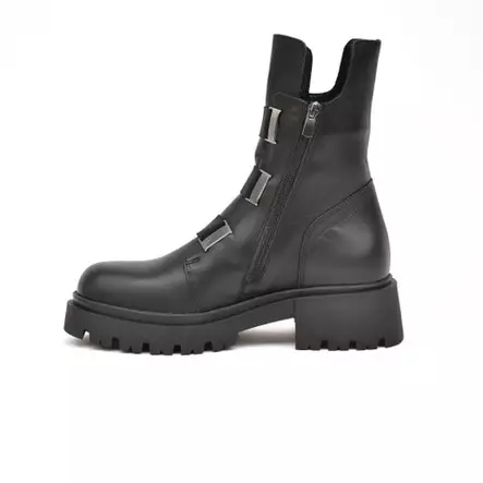 MAGO Nilkkurit Musta Nahka - Naisten nilkkurit - 205-1504-Black - 2