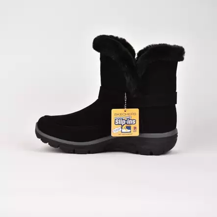 SKECHERS Relaxed Fit: Slip-ins: Easy Going-Dreamers Luxe Vibes-Black - Naisten talvisaappaat - 168051-BLK - 2