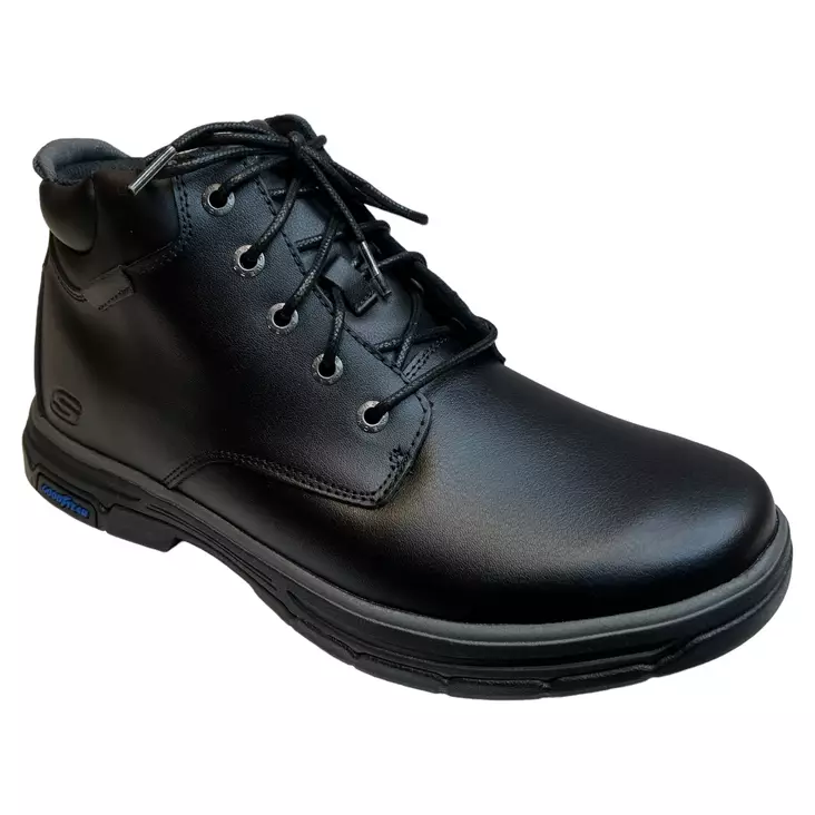 SKECHERS Segment 2.0 Nilkkurit Musta Nahka - Miesten nilkkurit - 204394-BLK - 1