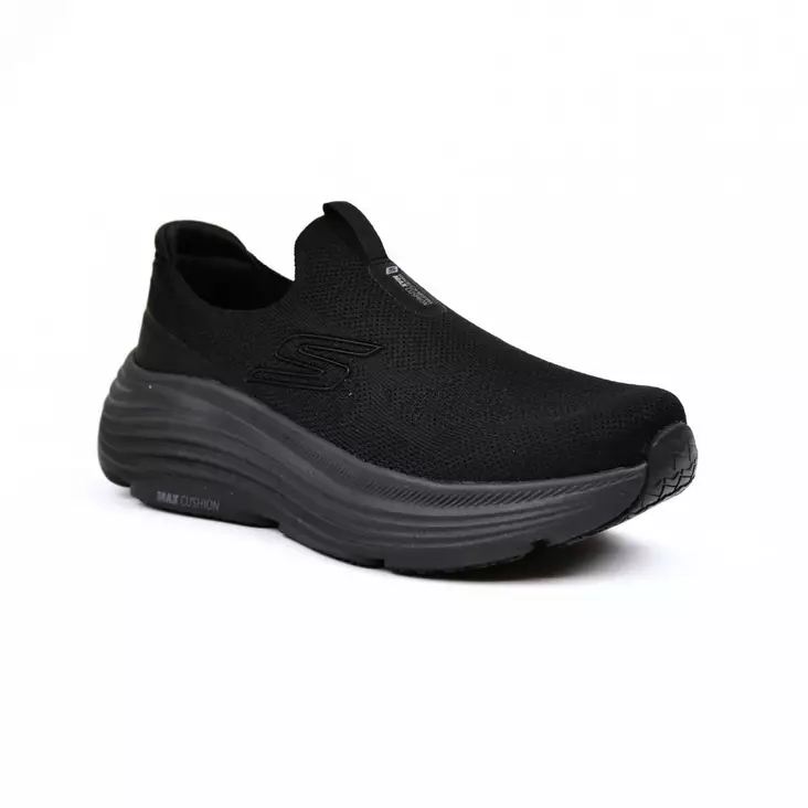 SKECHERS Slip-ins: Max Cushioning Endeavour Musta - Naisten tennarit ja lenkkarit - 129481-BBK - 1