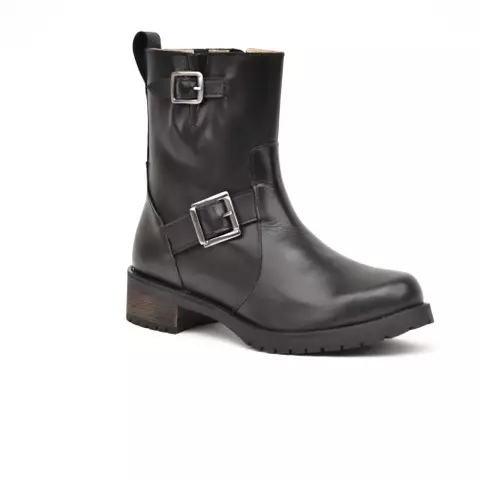 VINTRO Seikku Nilkkurit Musta Nahka - Naisten maiharit - 855-1-M - 1