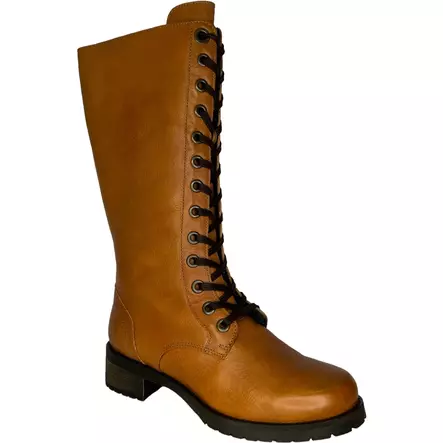 VINTRO Lotta Saappaat Konjakki Nahka - Naisten saappaat - 483-107-Sudan - 1