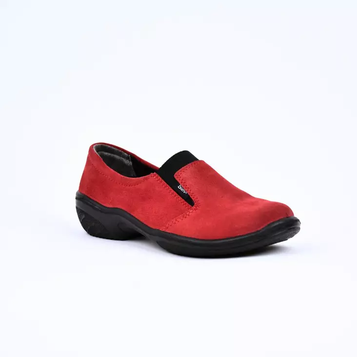 SIEVI Peppi Kävelykengät Punainen Moahka - Naisten nauhattomat kävelykengät - 21-32516-212-21P - 1