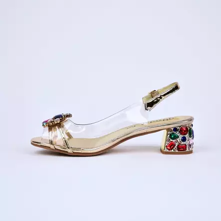 MISSTYL by Laura Vita Mily 01-Or Korollinen Sandaali - Korkokengät - Mily-01-Or - 2