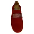 G-COMFORT Kävelykengät Punainen Alcantara - Naisten nauhattomat kävelykengät - 28252-R - 3