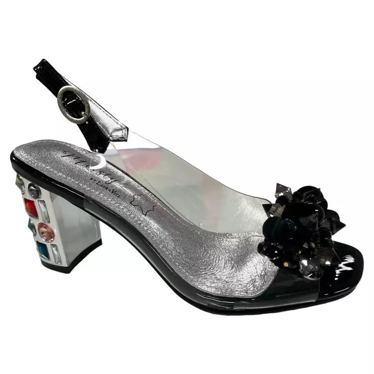 LAURA VITA Missy 01 Juhlakengät Noir - Naisten juhlasandaalit - 3268-1-NOIR - 1